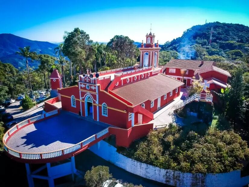 Santuário Nossa Senhora do Bom Socorro, em Santa Catarina (Divulgação)