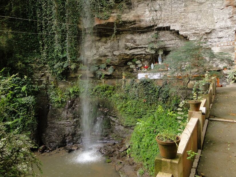 Gruta de Nossa Senhora de Lurdes, Urubici (Divulgação)