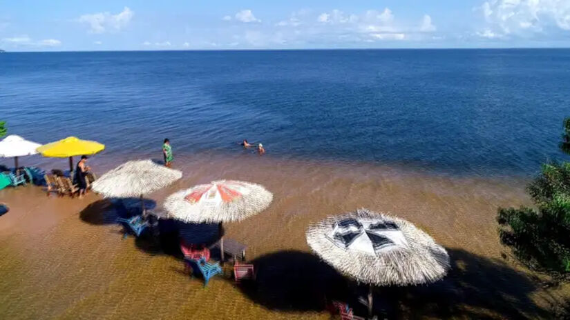 O local é ideal para banhos de rio, caminhadas e relaxamento em meio a um cenário de tirar o fôlego / Divulgação/TV Brasil