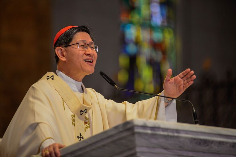 Cardeal Luis Antonio Tagle é das Filipinas (Divulgação/Vatican News)
