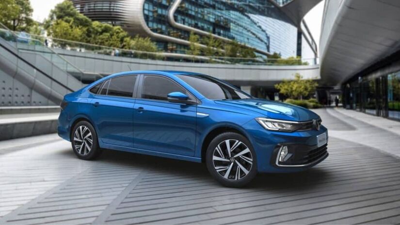 O Volkswagen Virtus é outro exemplo de carro com DNA brasileiro / Divulgação/Volkswagen