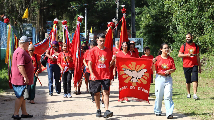 Apesar de ser a primeira vez como festeiros, o grupo está bastante unido na organização / Josy Inacio/PMI