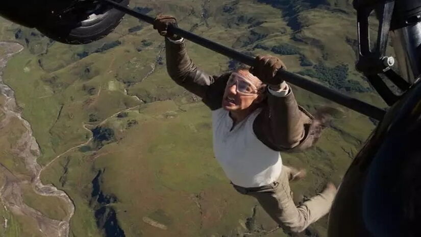 Tom Cruise é conhecido por não usar dublês (Paramount Pictures/Divulgação)