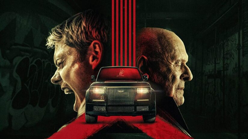 'Confinado' é Bill Skarsgård e Anthony Hopkins (Diamond Films/Divulgação)