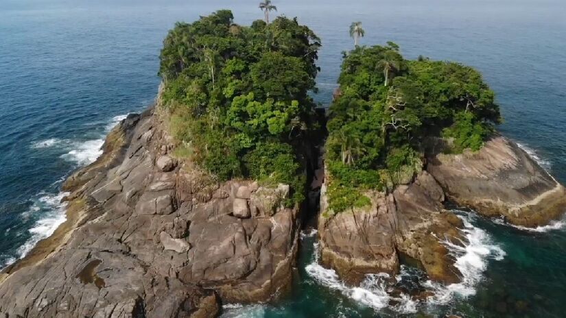 A Prefeitura de Ubatuba vem se mobilizando para oficializar a candidatura da ilha ao Guinness Book/Reprodução/YouTube/Caminhos do SUP