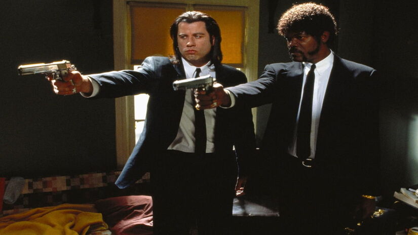 'Pulp Fiction - Tempos de Violência' é um dos mais populares filmes da história, mas em Cannes não foi bem assim (Divulgação)