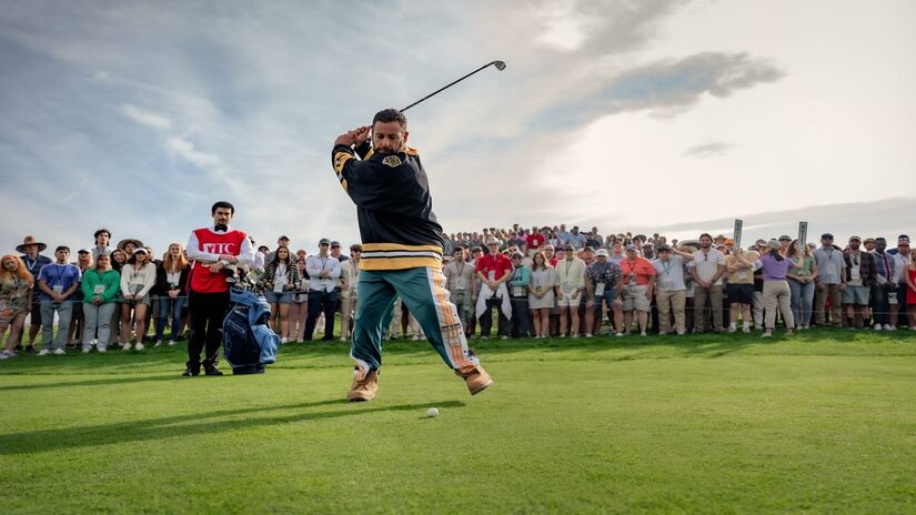 Depois de 29 anos do original, 'Um Maluco no Golfe 2' será lançado pela plataforma no final do mês (Netflix/Divulgação)