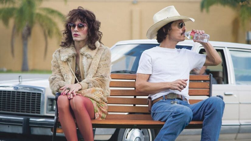 Já 'Clube de Compras Dallas' foi responsável por dar o Oscar de melhor ator Matthew McConaughey, e de ator coadjuvante para Jared Leto (Universal Pictures/Divulgação)