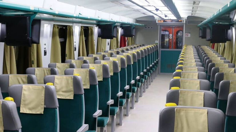 O trem parte de São Luís às segundas, quintas e sábados, sempre às 8h, com chegada prevista em Parauapebas às 23h30/Vale - Divulgação