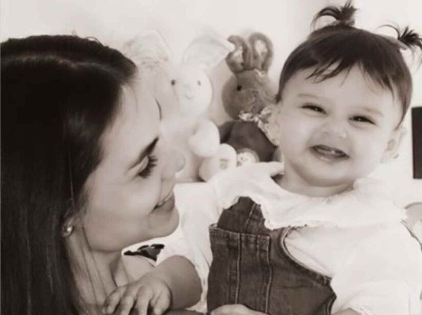 A mãe de Helena, Amanda Kimberlly, adiantou que o tema escolhido será "jardim"/Reprodução
