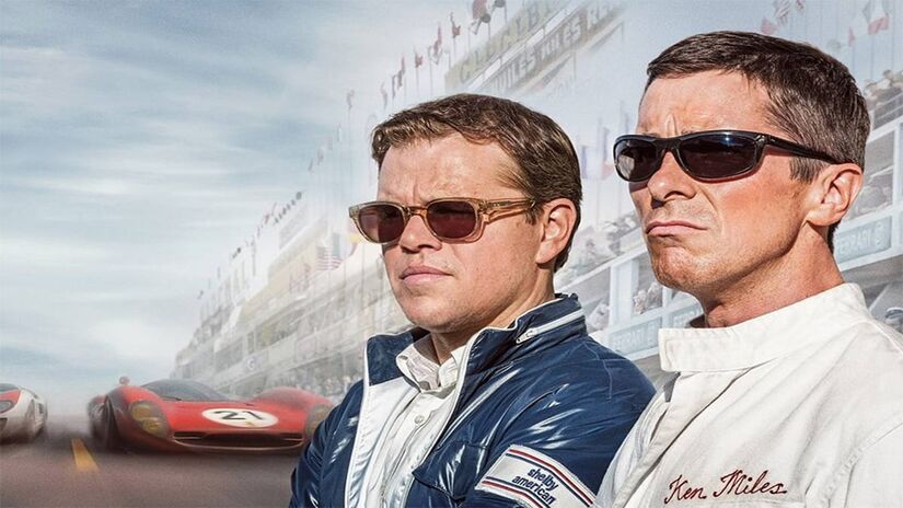 Dupla quase chegou a trabalhar em 'Ford vs Ferrari', em uma das versões iniciais do projeto (20th Century Studios/Divulgação)