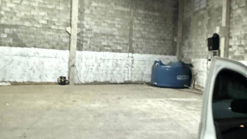 A ofensiva policial se concentrou em um imóvel situado na Rua Azurita, no bairro Solemar / Divulgação/SSP