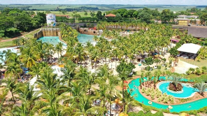Parque Hot Beach é um dos mais populares do município (Divulgação/Hot Beach)