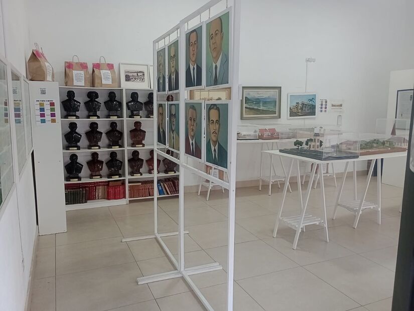 Museu da História de Guarujá exibe atualmente cerca de 400 itens históricos (Foto: Divulgação)