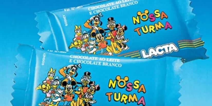 Chocolate Nossa Turma, da Lacta