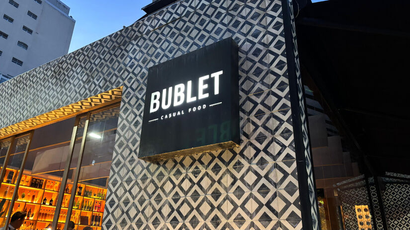 O restaurante selecionado foi o bublet, localizado na Avenida Marechal Floriano Peixoto, 216, no bairro Pompéia, em Santos/Isabella Fernandes