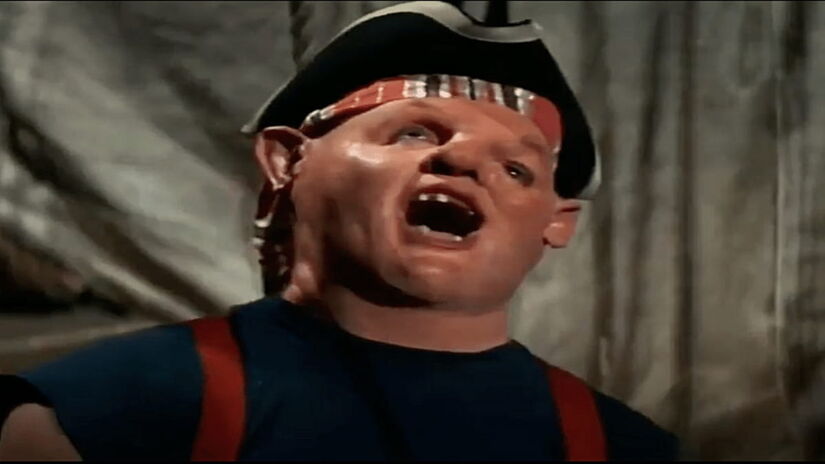 O interprete de Sloth, John Daniel Matuszak, faleceu em 1989 (Warner Bros Pictures/Divulgação)