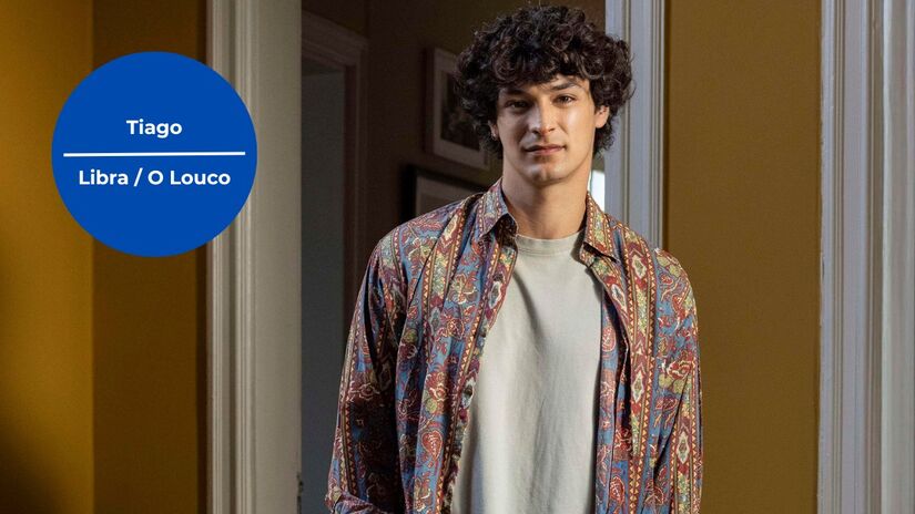 Tiago caminha com equilíbrio, buscando seu próprio caminho / Crédito: Globo / Fábio Rocha