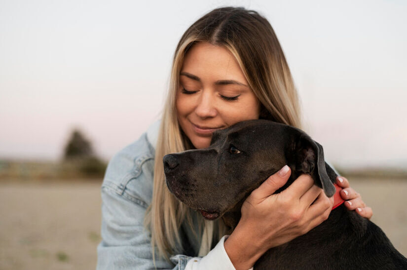 Os pesquisadores destacaram que acariciar um cachorro pode melhorar o bem-estar emocional