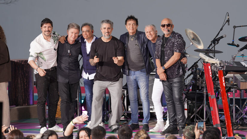 Roupa Nova é o grupo homenageado no primeiro episódio / Globo/Trouva