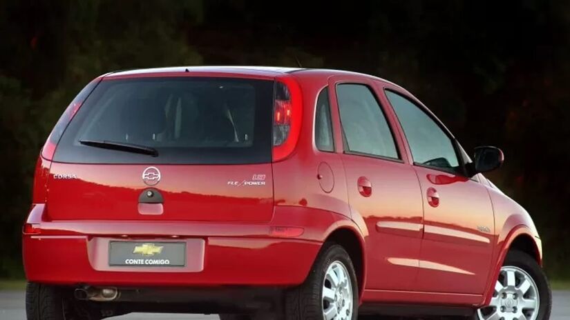 Chevrolet Corsa, com 170 ocorrências (Divulgação)