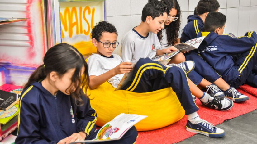  São Vicente passou a integrar a formação Leitura e Escrita na Educação Infantil (LEEI) / Divulgação/PMSV