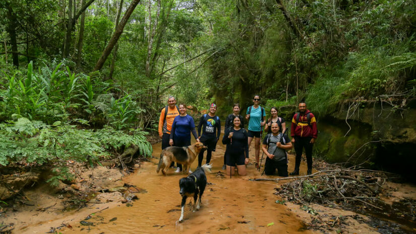 O pacote de três dias inclui trilhas off-road e Acqua Trekking no Cânion Três Pedras, / Divulgação/Pets Turistas