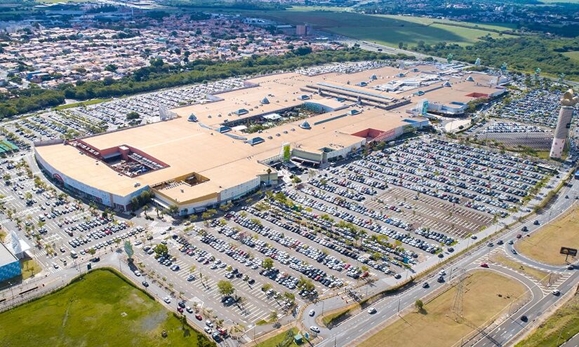 O empreendimento conta com seis entradas e 8 mil vagas de estacionamento / Foto: Divulgação