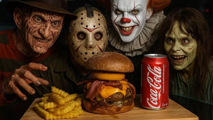 Os nomes dos pratos remetem ao universo do terror/ Divulgação