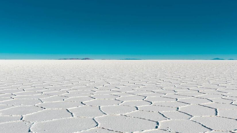 O deserto de Sal é a maior planície salgada contínua no mundo/Reprodução/Pexels