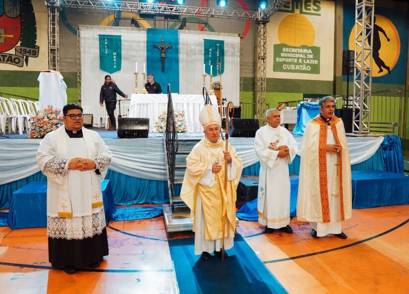 O ambiente de devoção e união entre as comunidades católicas marcou o encerramento da programação/Divulgação