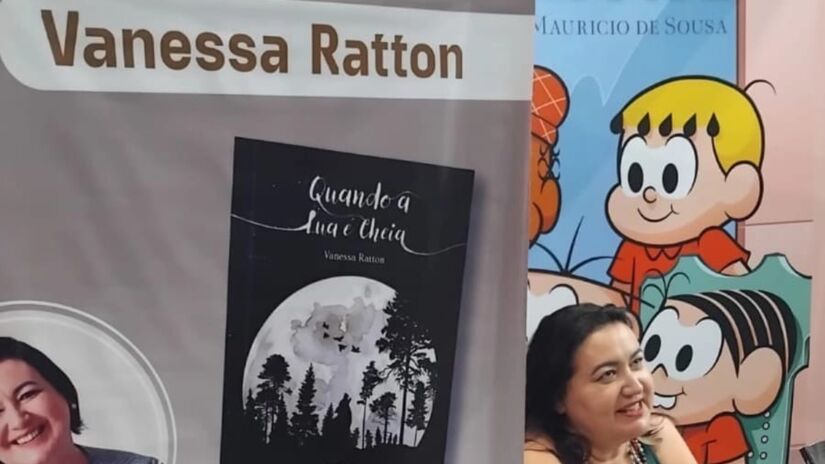 Vanessa Ratton, escritora e editora/ Reprodução/Arquivo pessoal