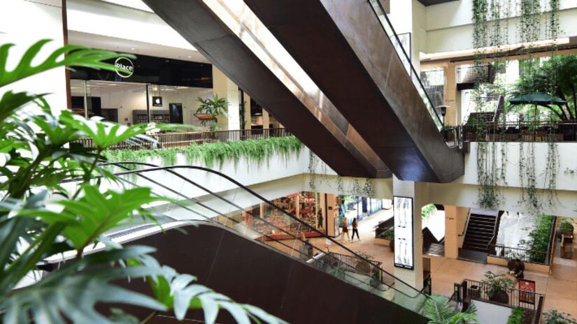 O shopping também se destaca por sua arquitetura arrojada / Divulgação