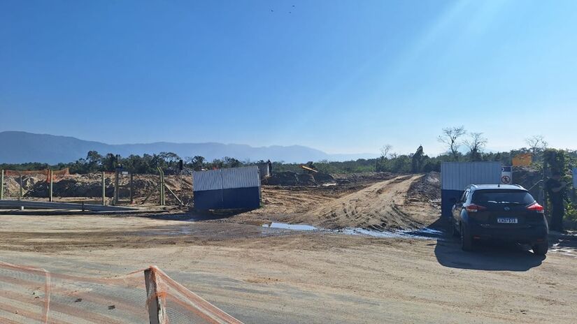 Obras de mobilidade urbana fazem parte da urbanização da Vila dos Pescadores (Luana Fernandes/DL)