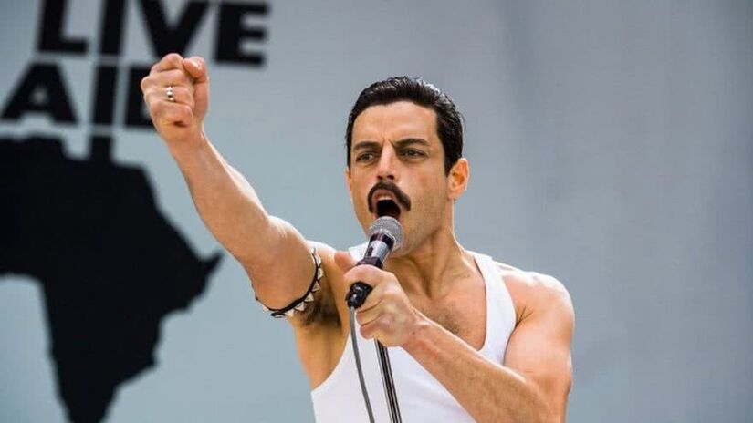 Bohemian Rhapsody é um longa premiado que retrata a história de Freddie Mercury e da banda Queen / Divulgação