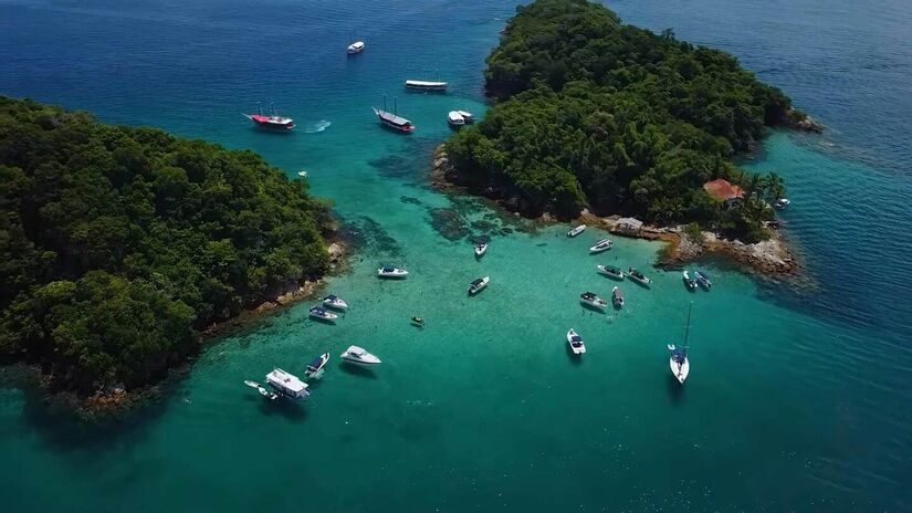 Lagoa Azul, Ilha Grande (RJ)
