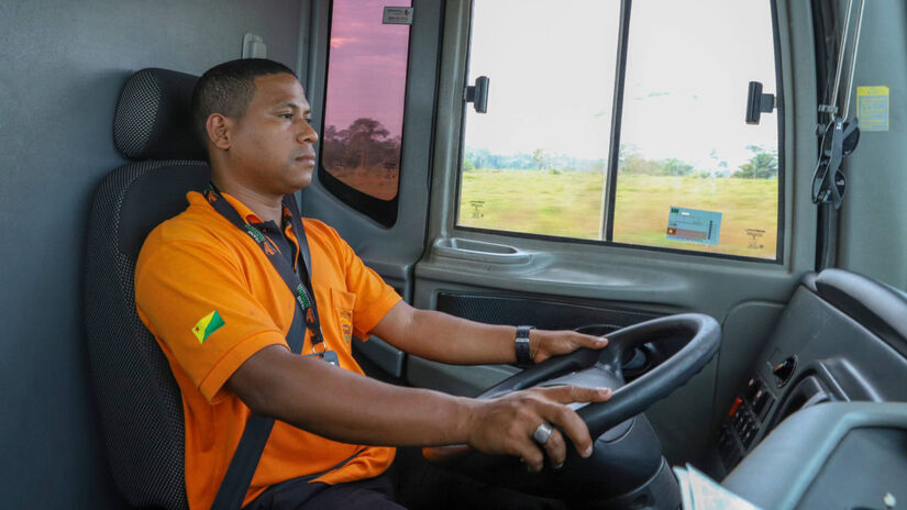 Durante os cinco dias de estrada, os passageiros cruzam cerca de 30 cidades / Marcos Vicentti/Secom