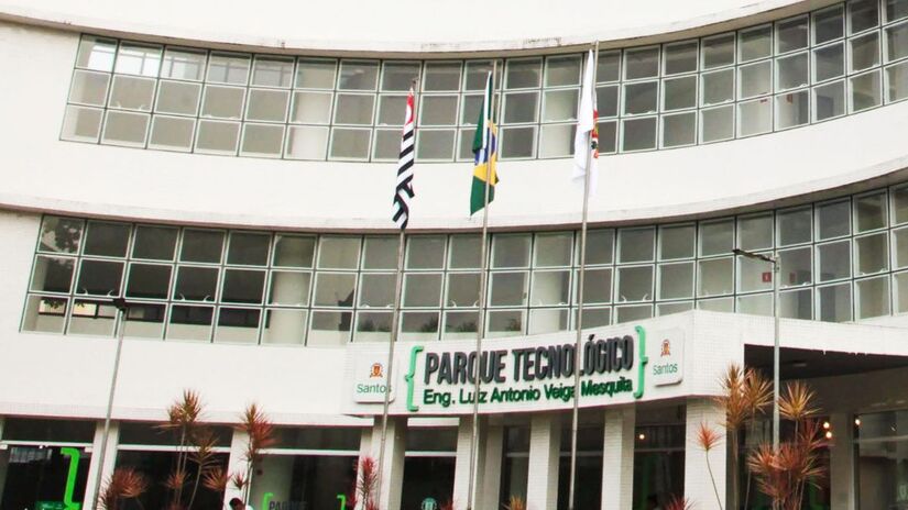  A Bracell também investiu no Parque Tecnológico de Santos, criando novos espaços para eventos, capacitações e inovação, fortalecendo a cidade como polo estratégico de logística e tecnologia. Crédito: Bracell.