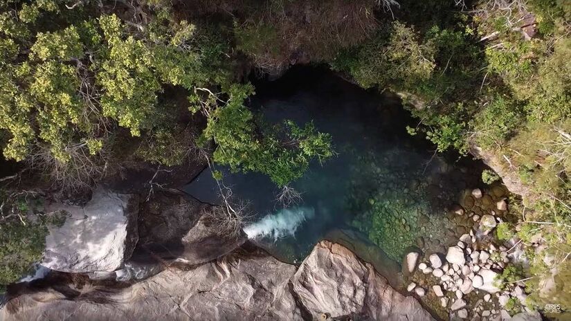 Poço Azul, Lavrinhas (SP)
