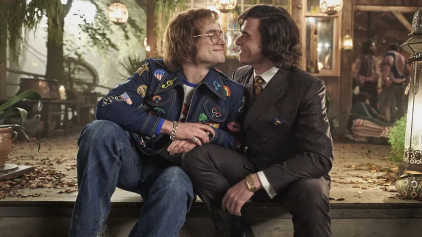 Rocketman, sobre Elton John, disponível na Paramount+ / Divulgação