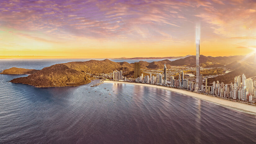 O Senna Tower ultrapassa qualquer outro residencial do planeta / Divulgação
