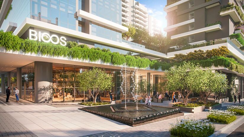Projeto Bioss Senior Living, da Construtora Laguna, no bairro Alto da Glória, em Curitiba. Mais de 90% das unidades já foram vendidas/ Divulgação