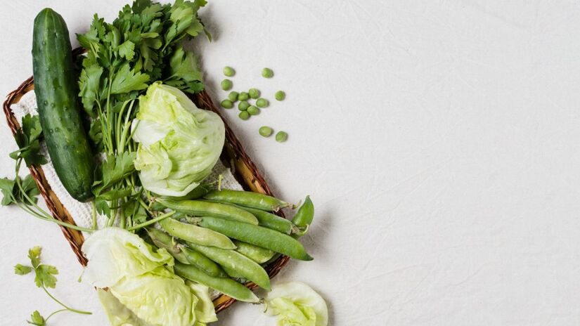 Verduras de folhas verdes fornecem antioxidantes e vitamina E protetora