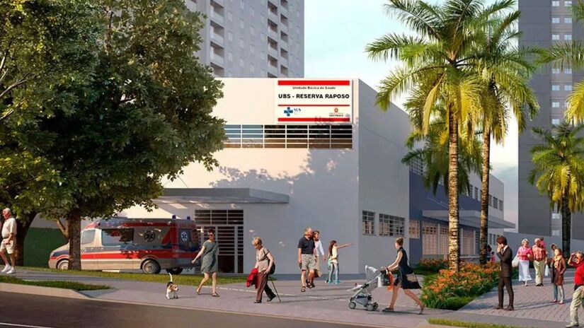 E com a própria unidade de saúde - Divulgação/ReservaRaposa