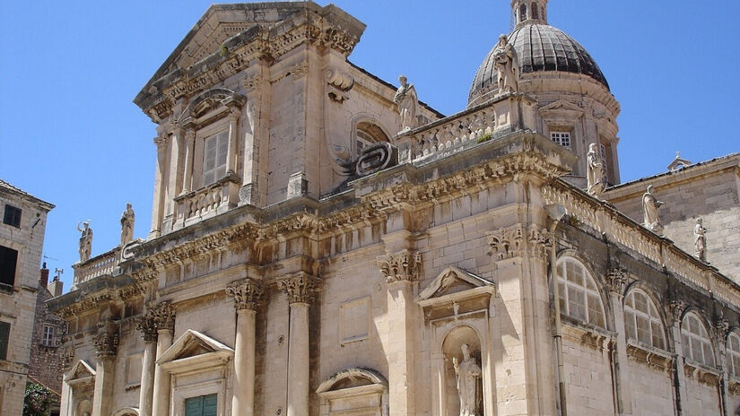 Outro ângulo da Catedral de Dubrovnik / Veselin Atanasov/Wikimedia Commons