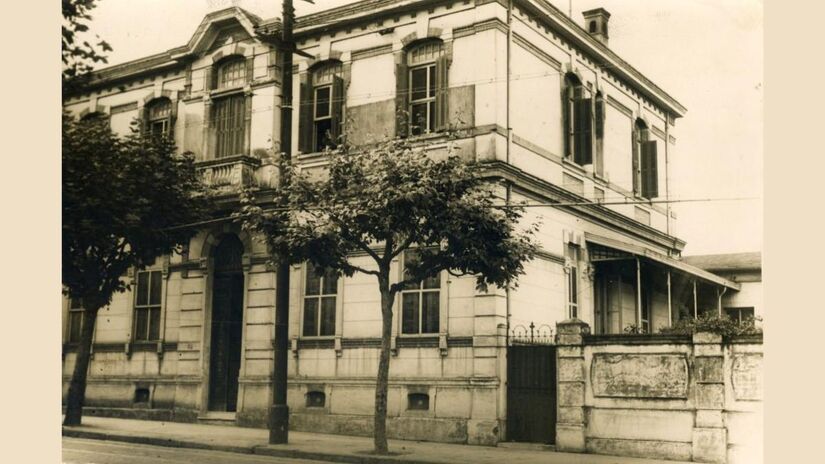 Presídio da Maria Zélia em 1937, quando o espaço foi utilizado para abrigar presos políticos durante o Estado Novo/ Acervo Iconographia