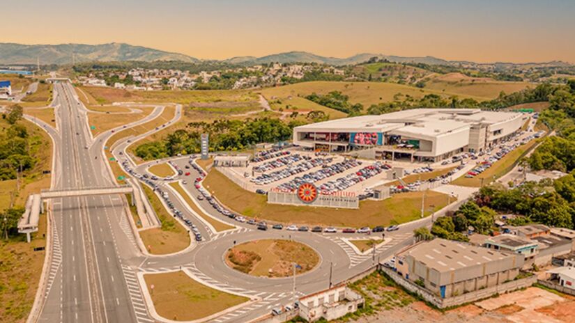 Localizado em Itaquaquecetuba, o outlet fica a apenas 1h da capital paulista/ Divulgação