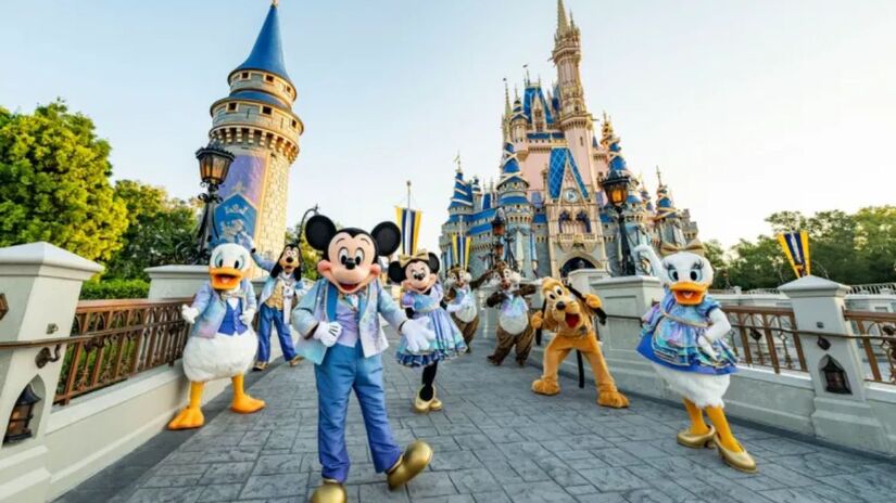 Conhecida pelos parques temáticos como a Disney e o Universal, Orlando também oferece grandes áreas verdes e atividades ao ar livre sob 2.930 horas anuais de sol/ Divulgação/Disney World