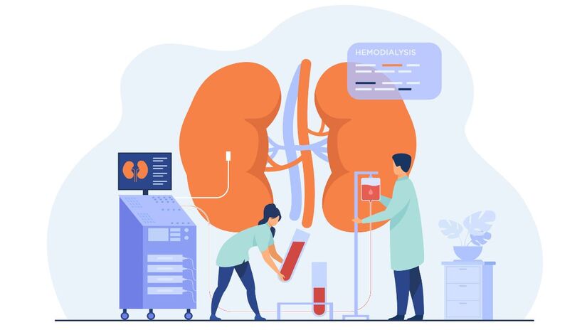 A diálise é um dos tratamentos mais comuns para pacientes renais em estágio avançado, realizada regularmente em milhares de brasileiros/ pch.vector/Freepik