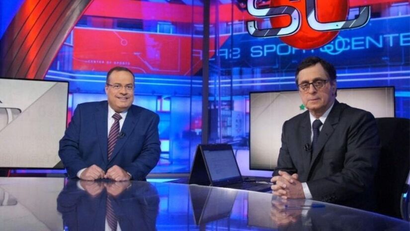 A dupla apresentava o programa SportsCenter desde 2000/Divulgação/ESPN
